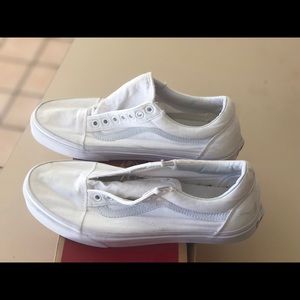 Vans white